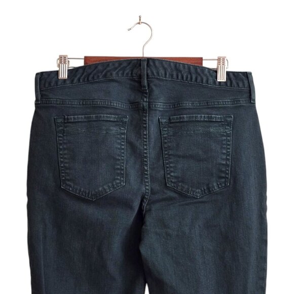 Eddie Bauer Slightly Curvy Skinny Jeans In Forrest Green Sz 12T - Picture 3 of 9